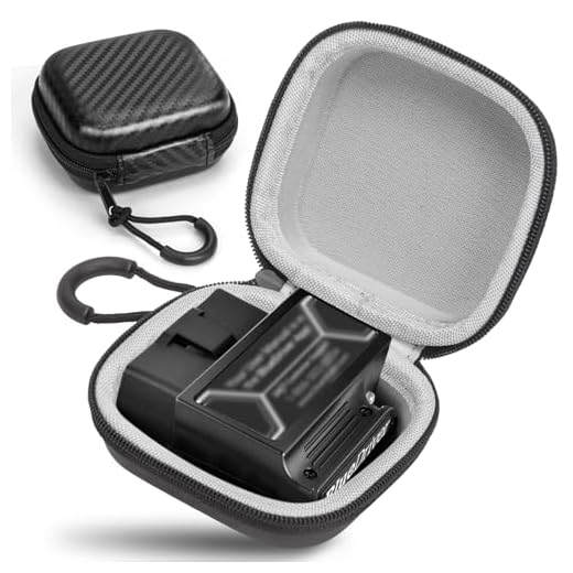 NIFUYOP Case for BlueDriver Bluetooth Pro/Pro Next Gen OBDII Car Scan Tool for iPhone & Android, Car Code Reader Carrying Holder for Veepeak Auto Mini Car Scanner OBD2 Monitor, Box Only