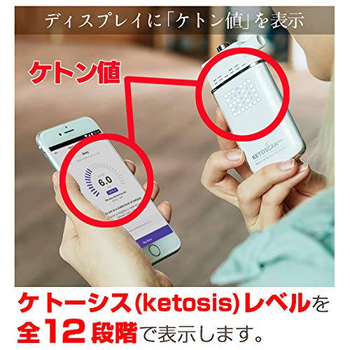 Amazon.co.jp: ケトン体 チェッカー 呼気式 測定器 ケトスキャンmini 
