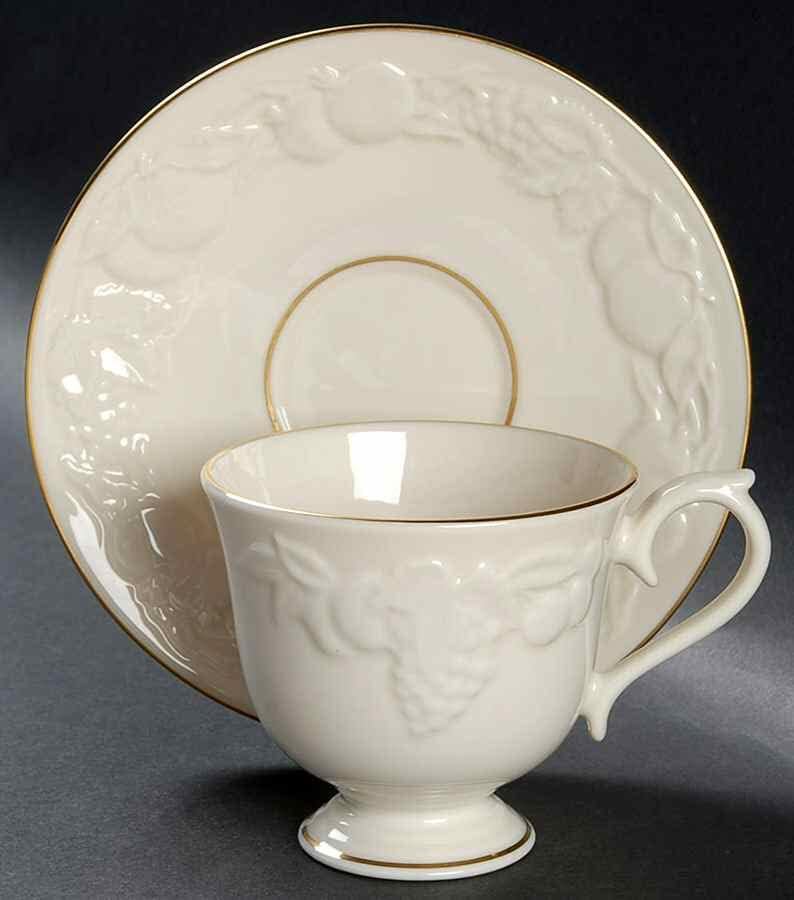Lenox Fruits Of Life Cup & Saucer