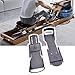 COOLHOOD 2pcs Rowing Machine Pedals Home Fitness Equipment Pedals Repair Stepper for Homes Gym Use Rowing Machine