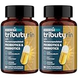 Tributyrin Supplement for Gut & Immune 800mg | High Bioavailability with Microencapsulated Probiotics & Prebiotics - Advanced Liquid-Filled Tributyrin Complex, Gluten Free, 180 Capsules