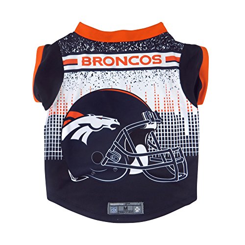 NFL Denver Broncos Pet Performance T-Shirt, Medium
