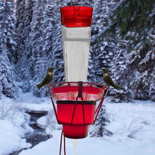 Heated Hummingbird Feeder, Hummingbird Feeder Heaters for Outdoors, Bird Feeder Heater Attach to The Bottom of The Bird Feeder for Outdoor Garden Patio Yard