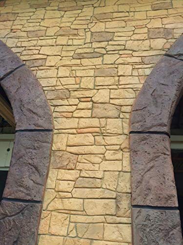 Granite Mat Stamp Texturing Skin Slate Pattern Stone Decorative Concrete Cement Imprint Texture Stamp Mat Polyurethane Stamping #TOP7