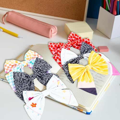 Marhpveua 12 Piezas Pinzas de Pelo para Regreso a Clases miniatura 4