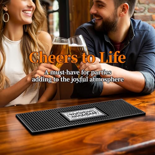 Tapis de bar personnalisé anti-éclaboussures et imperméable
