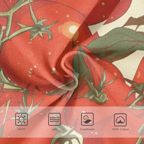 KLL Seamless Tomatoes Vegetable Toddler Boys' Soft Underwear Briefs Breathable Children Undies3