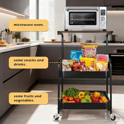 Carrito rodante con mesa de madera - 30% de descuento - Image 6