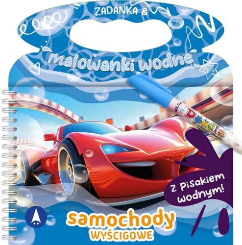 Zadanka & malowanki wodne Samochody wyścigowe