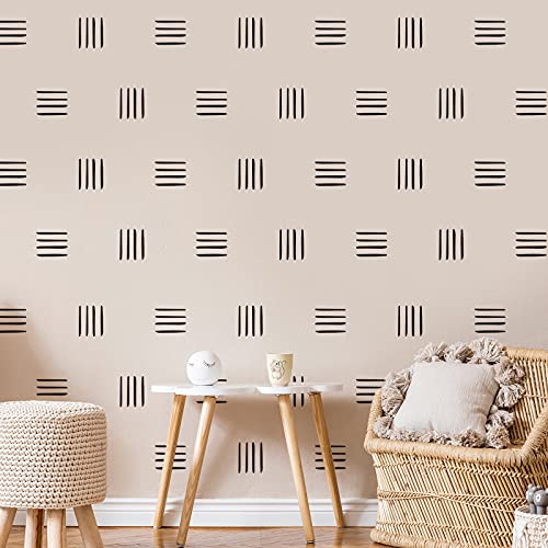 Zonon 240 Pcs Black Line Vinilos Decorativos Modernos Boho miniatura 6