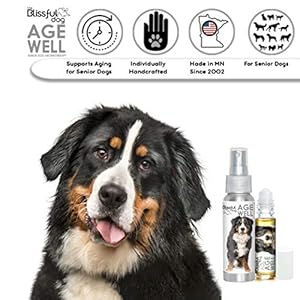 The Blissful Dog Bernese Mountain Dog Age Well Spray Aromatherapy
