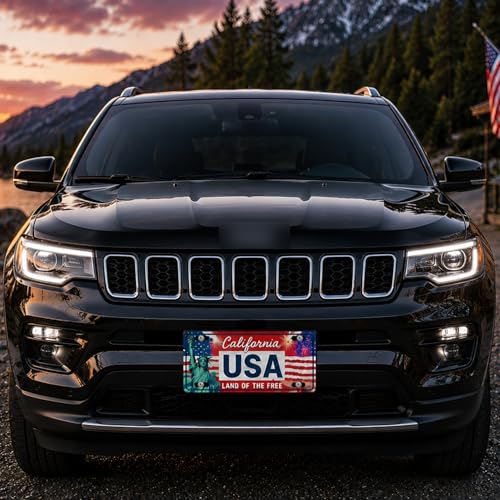 Custom Metal License Plate HD Print