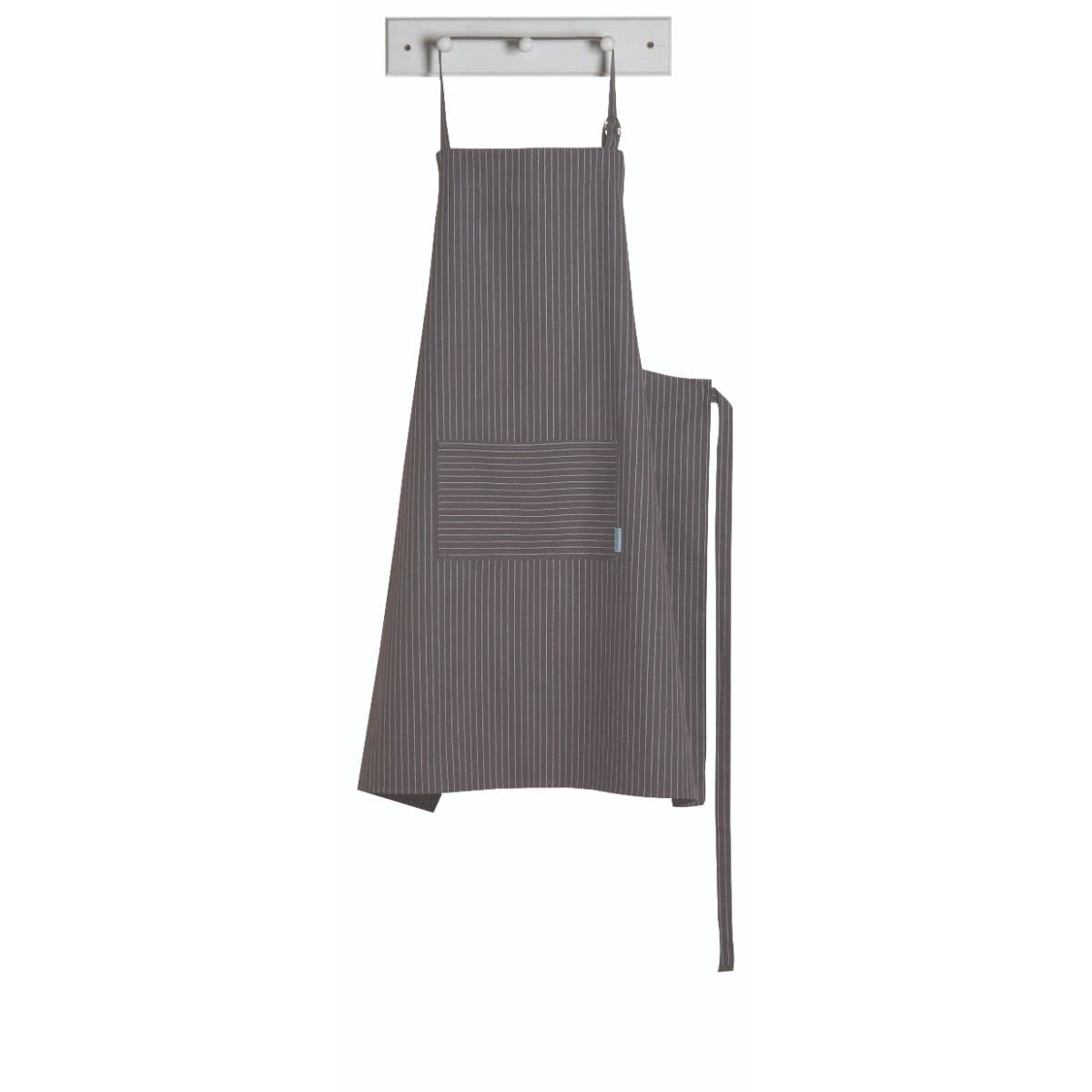 Now Designsunisex adult Adjustable,cooking Now Designs Oversized Apron, Pinstripe Granite, One Size US