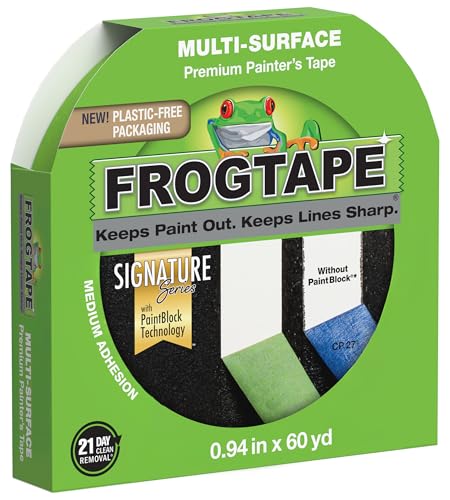 FrogTape Multi-Surface Painters Tape with PAINTBLOCK, 1...