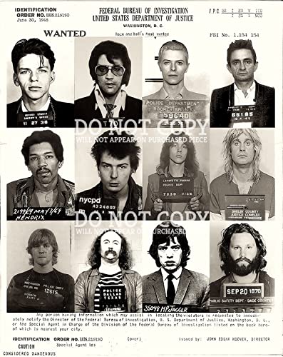Collage de photos Rock and Roll pour habiller un mur vide