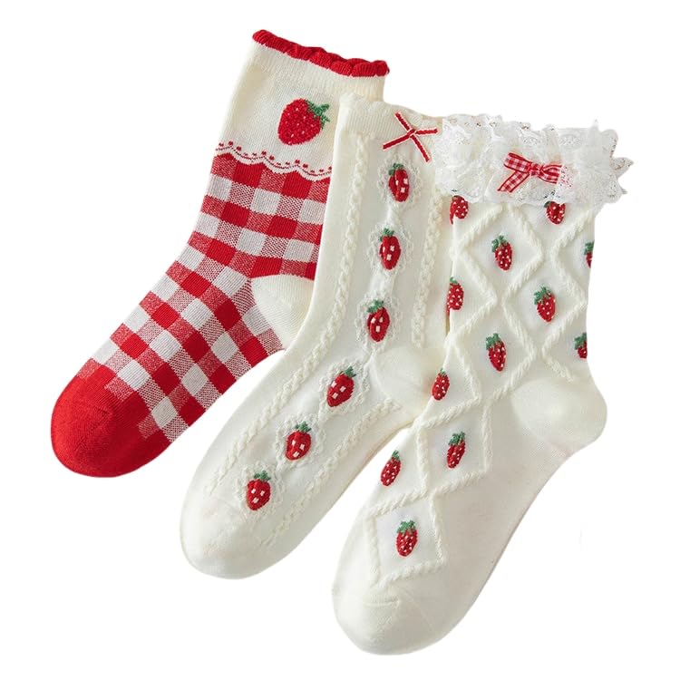 Gellwhu Cute Ankle Crew Socks