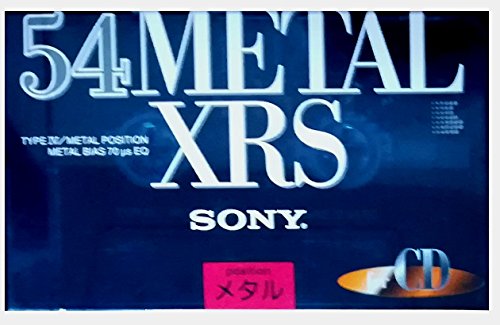 Amazon | SONY メタルテープ 54 METAL XRS TYPEIV 54分 カセットテープ
