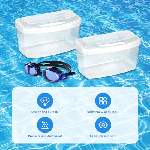Boîte pour masque de plongée Topyond en polypropylène Lot de 2