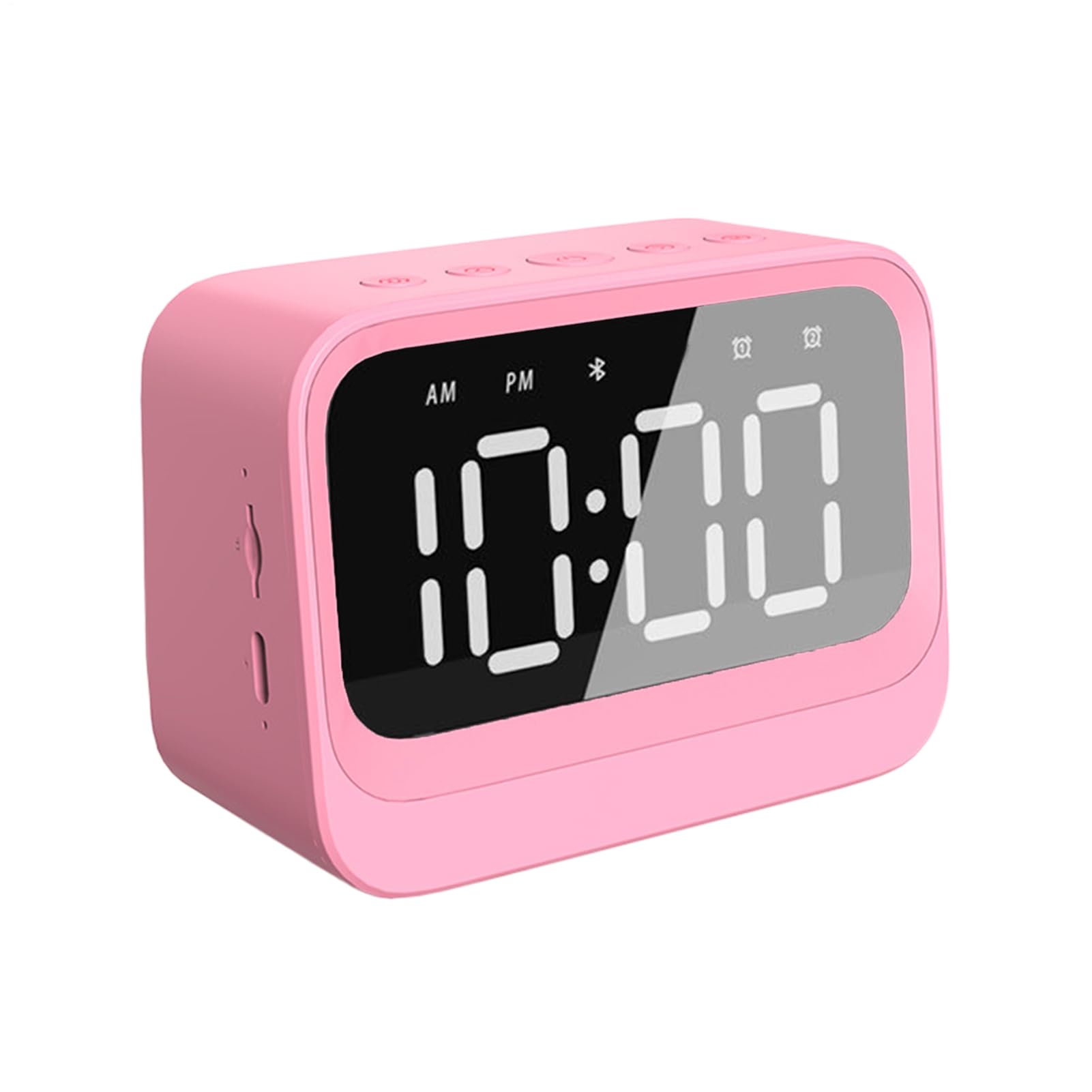 Horloge intelligente avec enceinte et alarmes numériques pour un son immersif au bureau