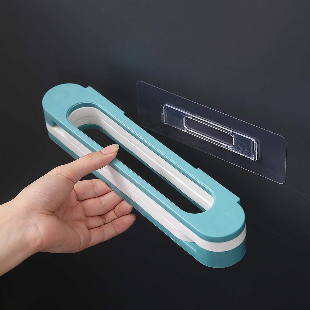 Gra8 Wall Mounted Shoe and Bathroom Towel Organizer Rack 3 in 1 Folding Shoes Hanger Hanging Shoe Organizers for Home (Multicolor) 3