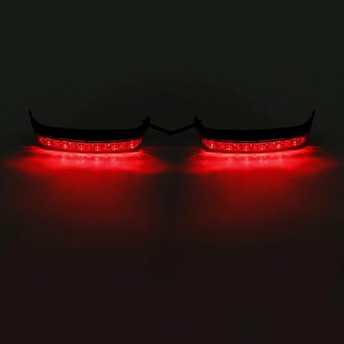 Miniatura 9 de TCT-MOTORPARTS Bolsas LED para alforjas con luz de giro de freno para Harley Electra Road Glide FLHTCU FLHTK FLHTCUL, FLHTKL, FLTRU FLHTKSE FLTRUSE