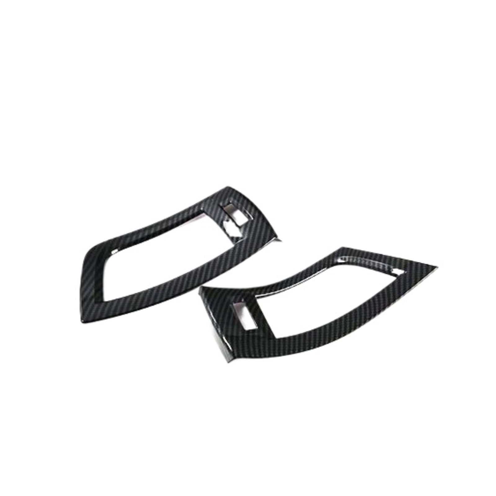 QBKGMEWCA Front Side Air Decals Vent Trim Panel Compatible for Toyota Alphard 2015–2023(Type1 2pcs)