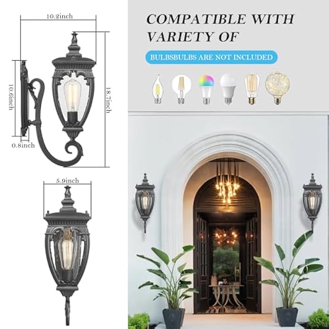 Modern Small Outdoor Wall Lights Wall Mount Exterior Light Fixtures