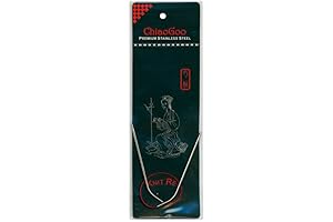 ChiaoGoo 9-Inch Red Line Circular Knitting Needles