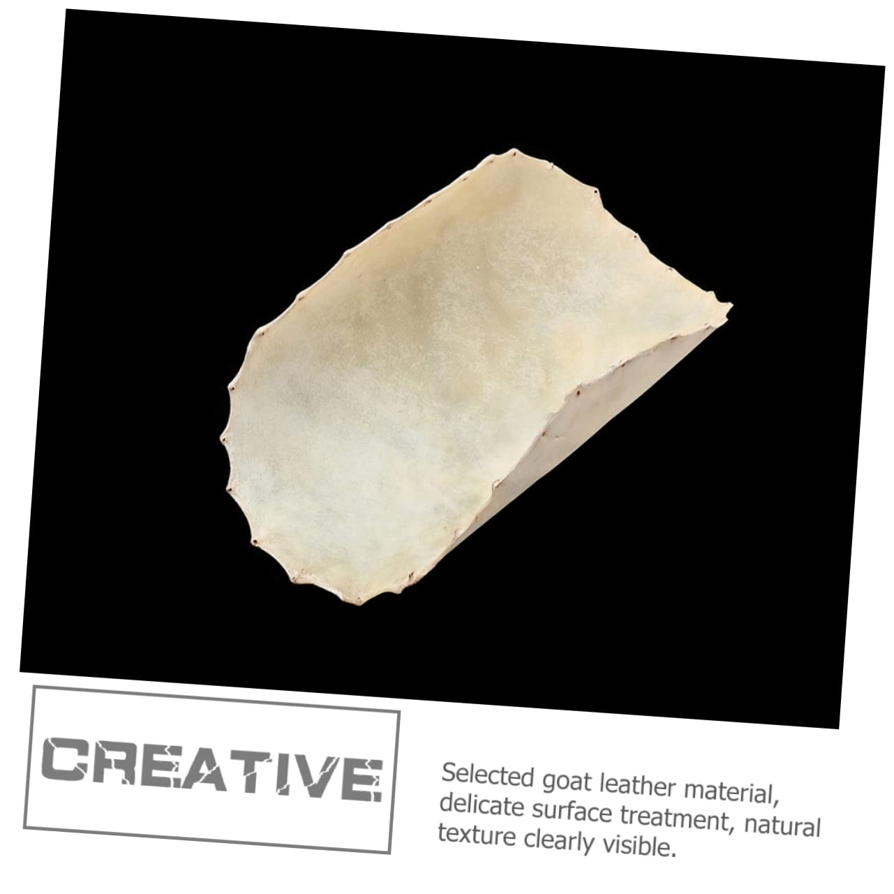 BESTonZON 5pcs Drum Skin Supple Musical Instrument Parts Percussion Part Replacement African Drum Accessories Drum Drumheads African Drum Accessory Drum Head Shocks Drum Set Tuning Sheepskin