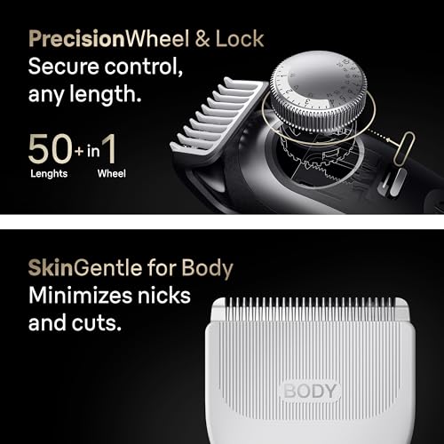Braun All-in-One Series 9 PRO Men's Electric Beard Trimmer, Hair Clipper, Shaver & Razor for Face, Hair & Body, AIO 9570 with Gillette Labs Razor, Cordless - image 4