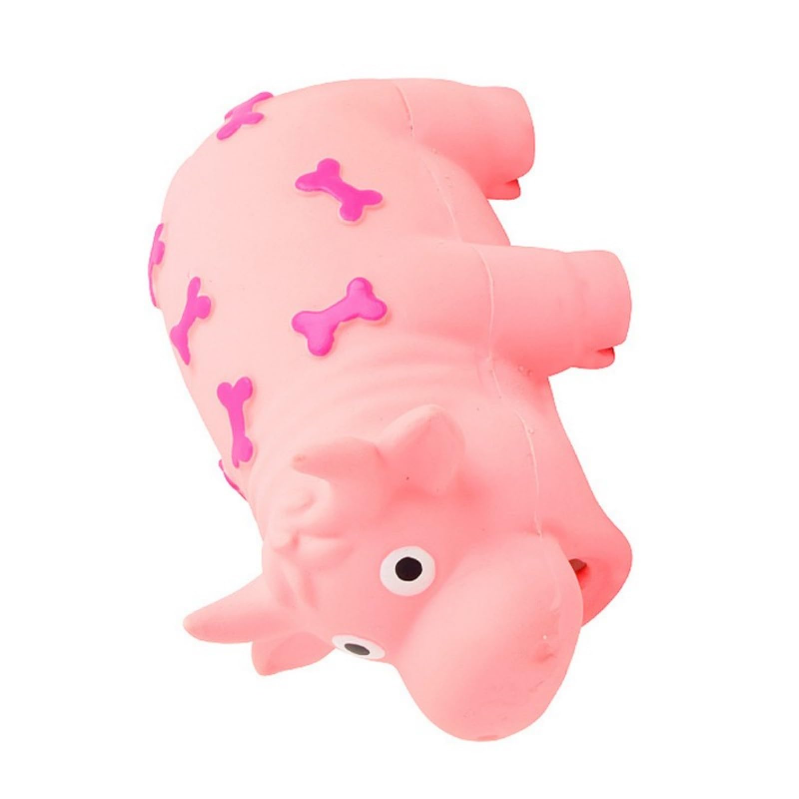 oringnat Squeaky Dog Ball Chew Toy For Large Dogs Interactive Bouncing Design Latex Teeth Surfaces