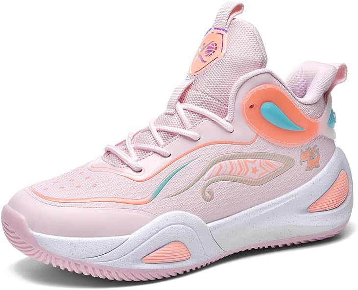 Women Men Basketball Shoes Breathable Non Slip Outdoor Sport Shoes Fashion Athletic Running Tennis Shoes