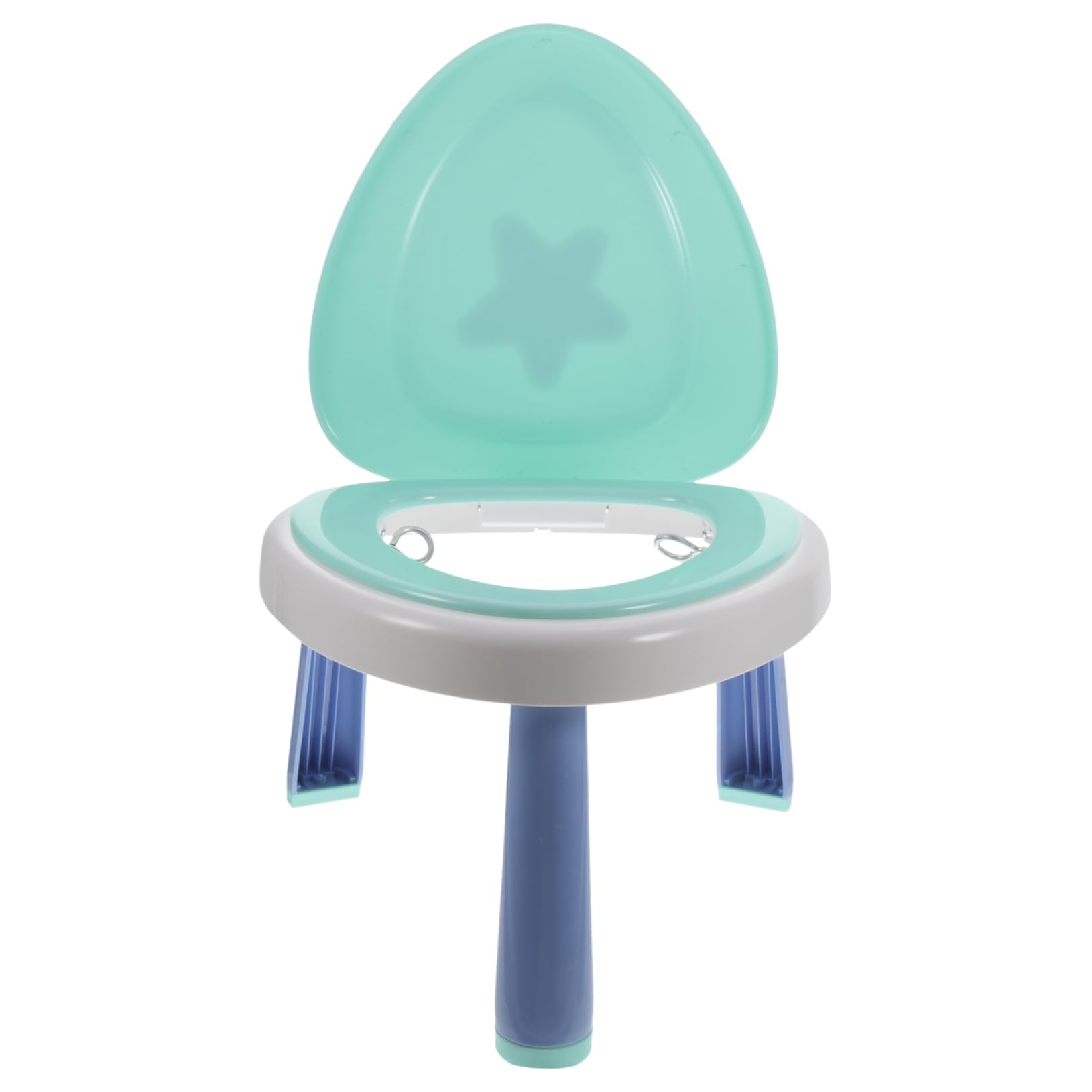 HANABASS Small Portable Toilet Toddler Training Potty Folding Potty Chair for Indoor/Outdoor Use