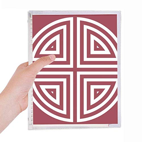 Cahier traditionnel chinois rechargeable à spirale pour écriture fluide