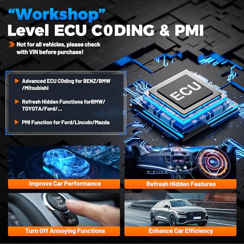 Image of XTOOL D8W Wireless Bidirectional Scan Tool, AI-Assisted OBD2 Scanner with Topology, 3-Year Updates, ECU C0ding, PMI, 42+ Resets, Full Diagnostic Scanner for Car, Crankshaft Relearn, FCA /CAN FD /DoIP