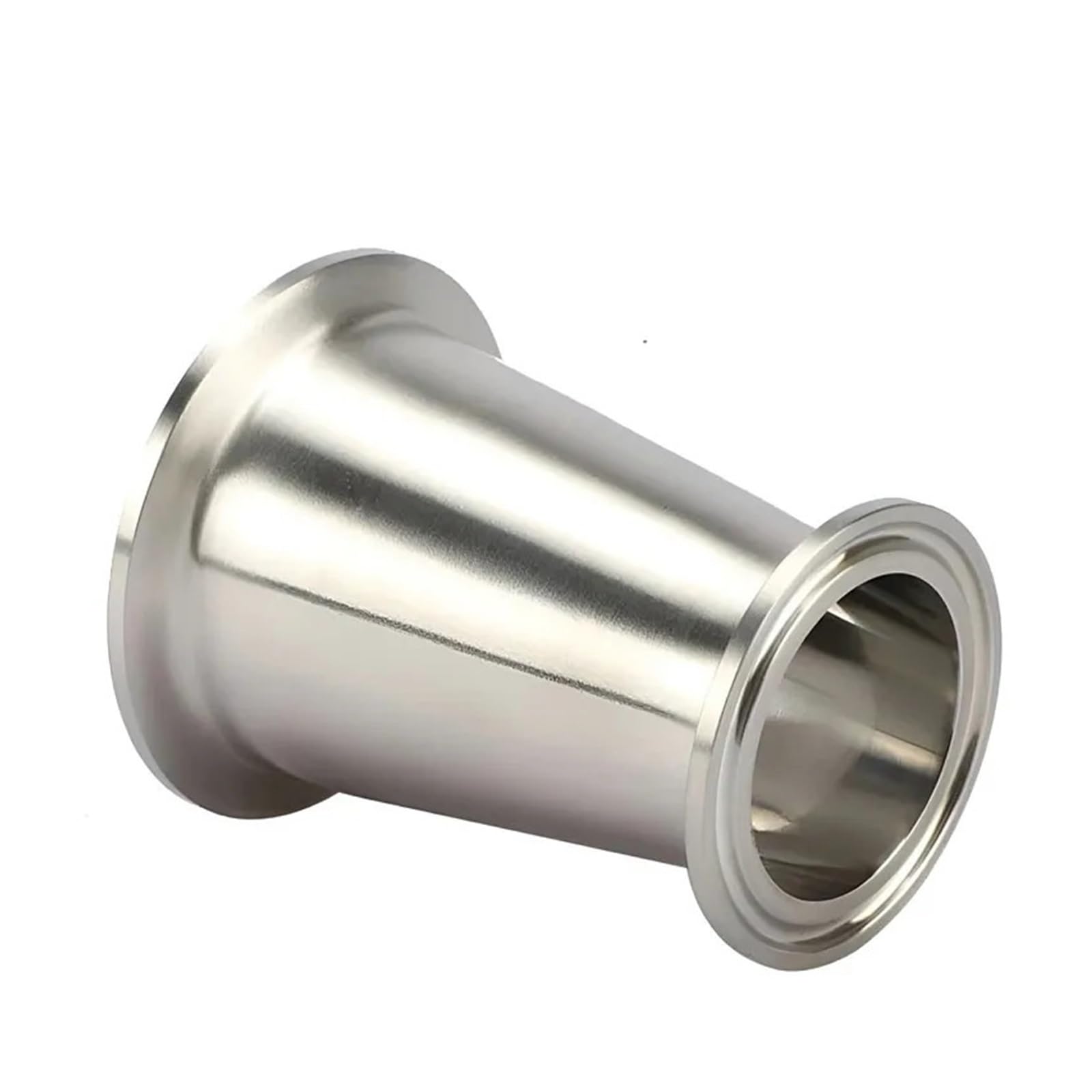 Reductor de cobre de triple abrazadera Reductor de triple abrazadera, estándar 3A, 102 mm (4") de diámetro exterior (OD) 119 x 51 mm (2") de diámetro exterior (OD) 64, accesorio for tuberías sanitaria