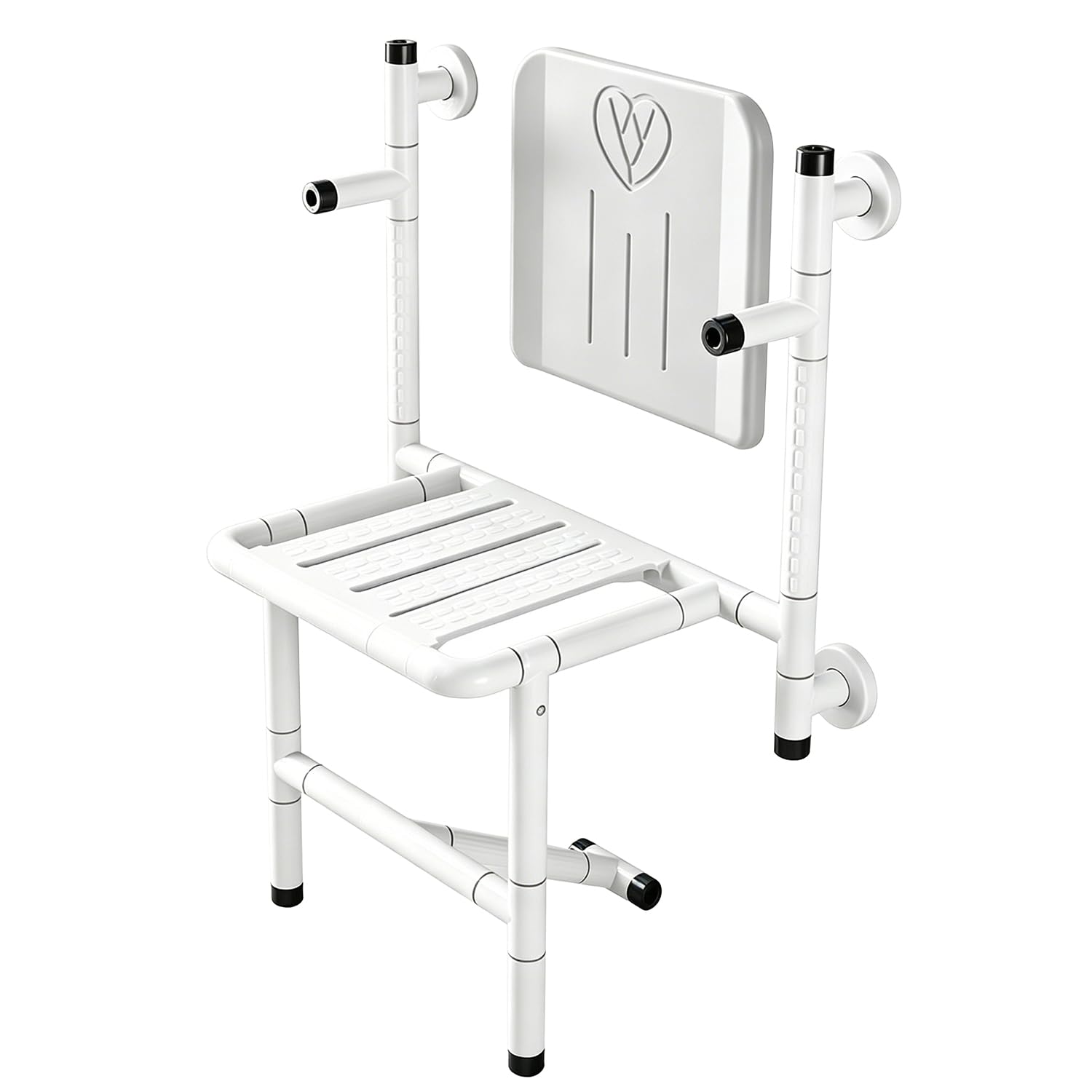XQKXHZ Wall Mount Foldable Bathroom Shower Seat Bench