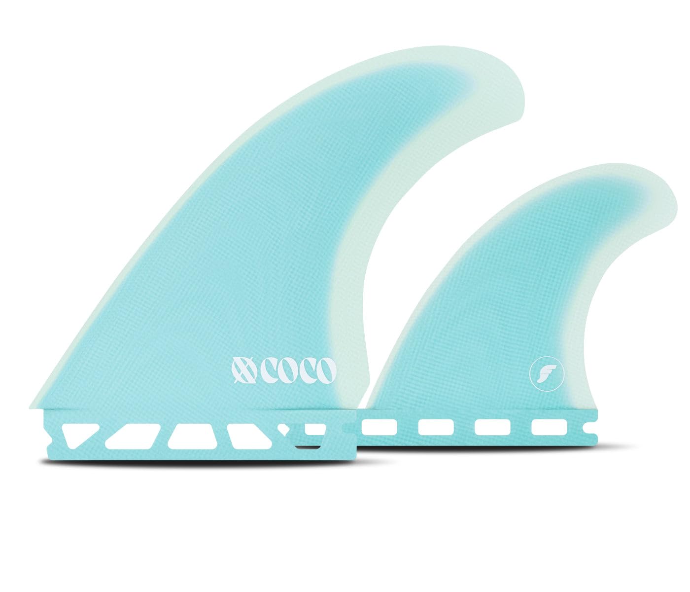 Futures Fins Coco Ho Twin +1 Fin Set - Small - Blue