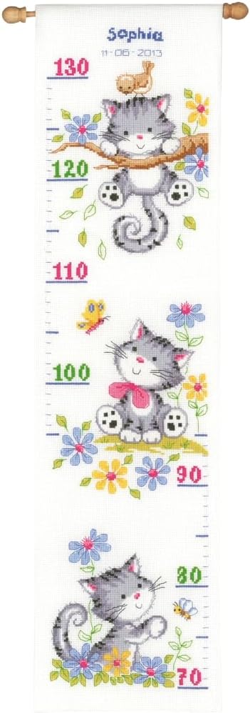 Counted Cross Stitch Kit with Chart Playful Kittens