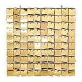 Shimmer Wall Backdrop, UNIIDECO 24 Pieces Fiesta Decoration Large Sequin Wall Panels, Birthday Baby...