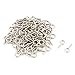 Aexit 1.9mm Dia Quality Parts Thread Metal Bolt Eyelet Hook Screw Assortment Silver Tone 100 PCS Model:41as454qo361