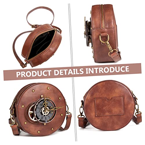 TEHAUX 1 Peça Bolsa Mensageiro De Ombro Bolsas Marrons Para Mochila De Corpo Cruzado Para Bolsa De C