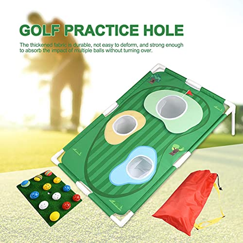 Golf Cornhole Game Cornholes Outdoor-Spiel Für Strand, Hinterhof, Heckklappe, Clubhaus, Büro – Bild 8