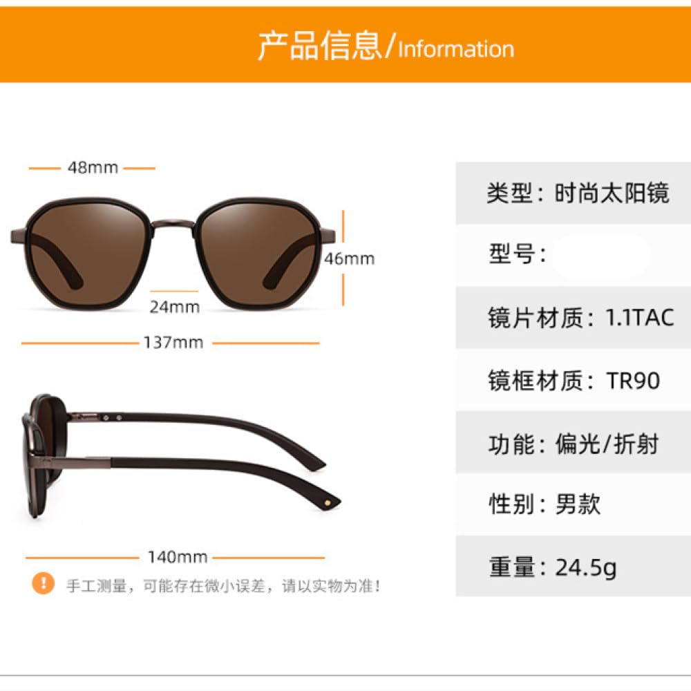 Gafas de sol clásicas para hombre, gafas de sol ovaladas para mujer, viajes, pesca, ciclismo
