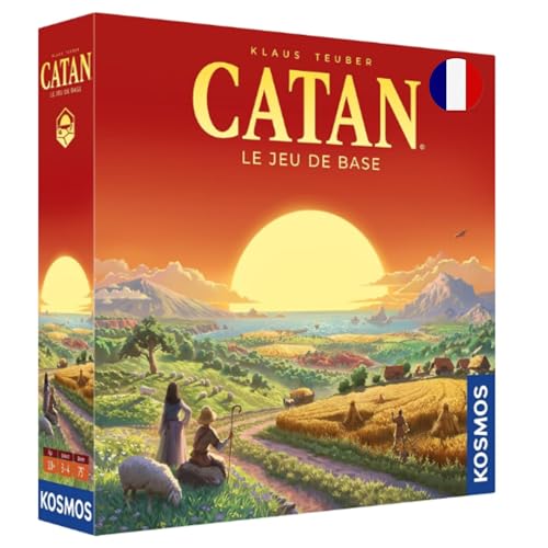 Asmodee - Catan - Kosmos - Jeu de Plateau stratégique Mondial - Jeux de société - Famille/initié - Dès 10 Ans - 3 à 4 Joueurs - 60 à 120 Min - Version française