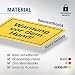 Komma Security Warnung vor dem Hund Schild 30 x 20 cm Hinweisschild wetterfest Hundeschild Gartentor Einfahrtstor die Haustür Türschild Abschreckung Warnschild Einbruchschutz