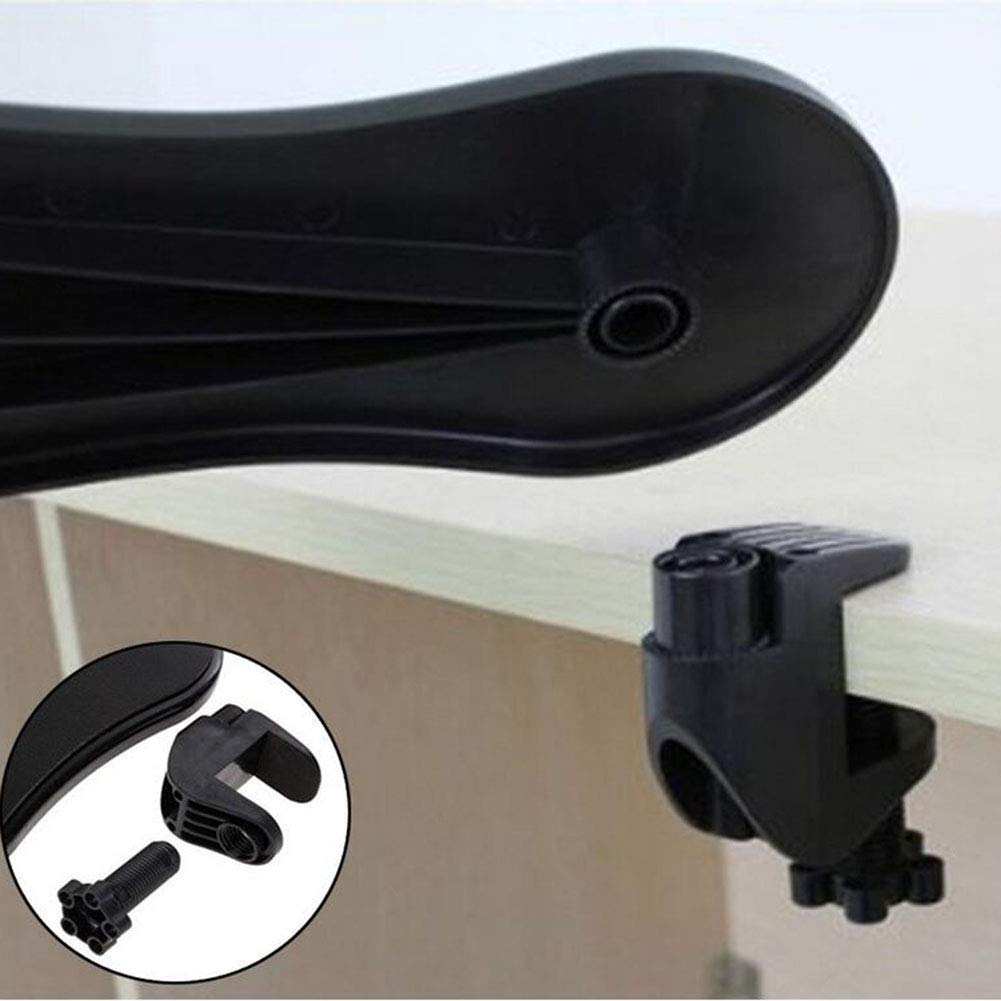 Reposabrazos ergonómico Ajustable para reposabrazos, reposabrazos para computadora para Escritorio o Extensor de Silla para el hogar y la Oficina