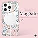 kate spade new york iPhone 15 Pro Case, Compatible with MagSafe - Multi Floral Rose and Pacific Green