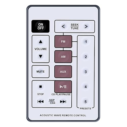 ZWP Replacement Remote Control fit for Bose Acoustic Wave CD-3000 Music System