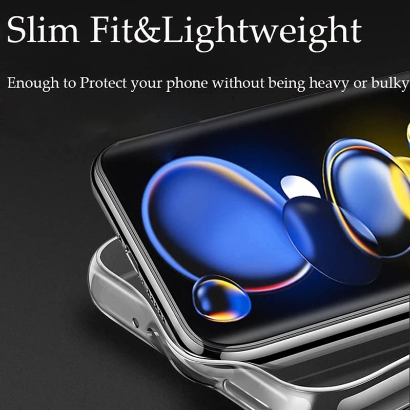 Image of REALCASE Silicone Crystal Clear Mi Redmi K50I 5G Back Cover Case | Protective Design Transparent Back Cover Case For Redmi K50I 5G